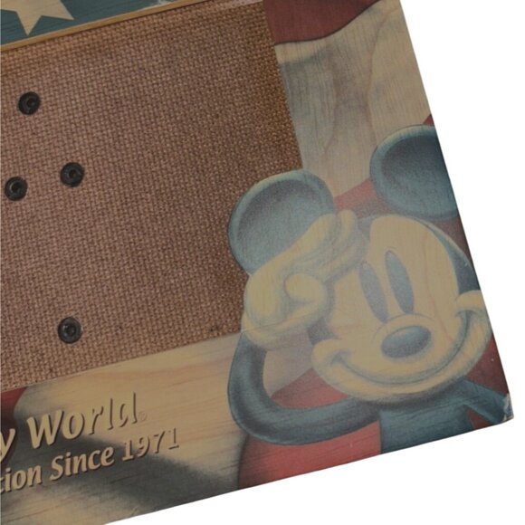 Walt Disney World*An American Tradition Mickey Mouse*USA Flag Picture Frame*4x6- - Picture 3 of 6